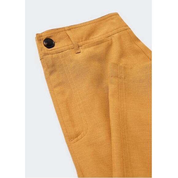 MANGO High-Waist Crop Trousers - XL - Picture 2 of 6